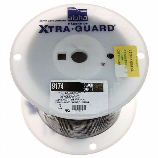 9174 BK002 Alpha Wire  Cables Wires